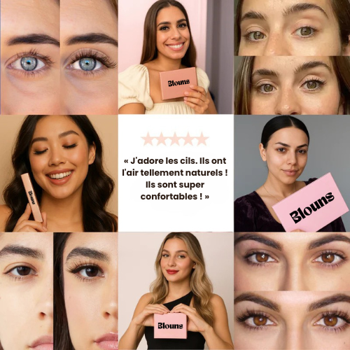 Blouns™ Kit Faux Cils Magnétiques